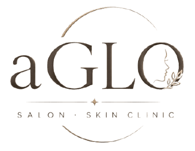 aGlo Salon and Skin Clinic Gold Coast beauty and hair care branding