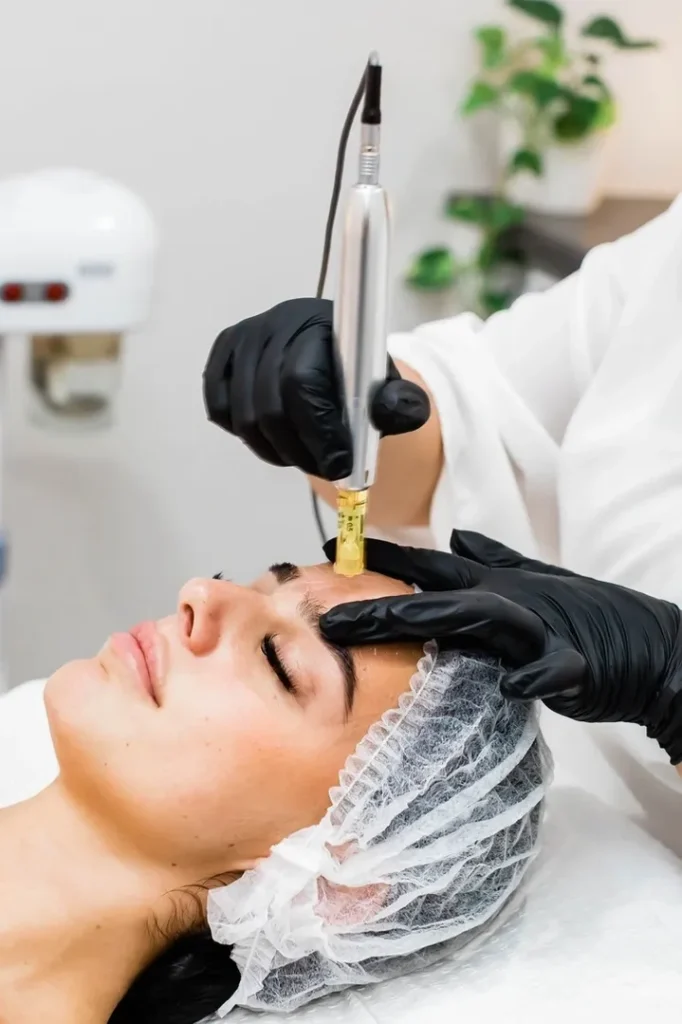 Professional hair styling service at aGlo Salon Gold Coast